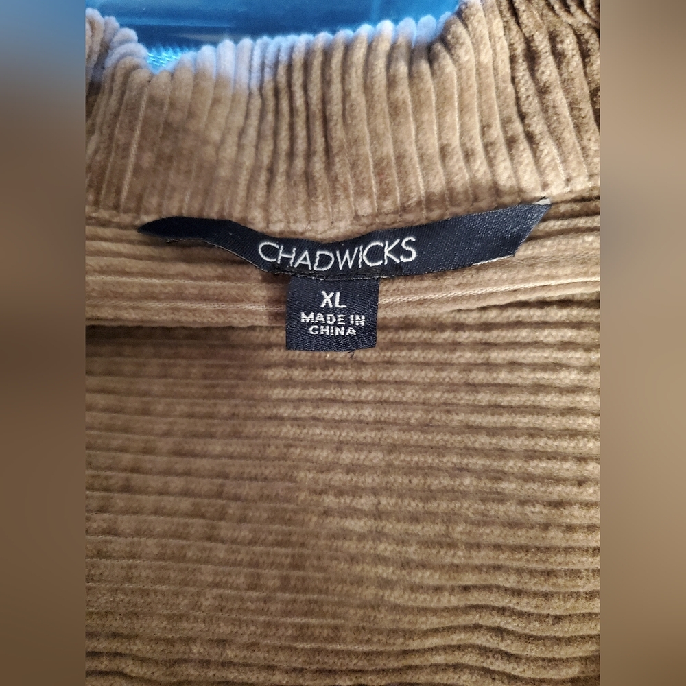 Chadwicks Corduroy Trench Coat - Brown - Picture 9 of 11